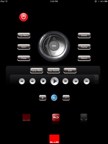 Blaze Home Theatre Control 2 screenshot 2