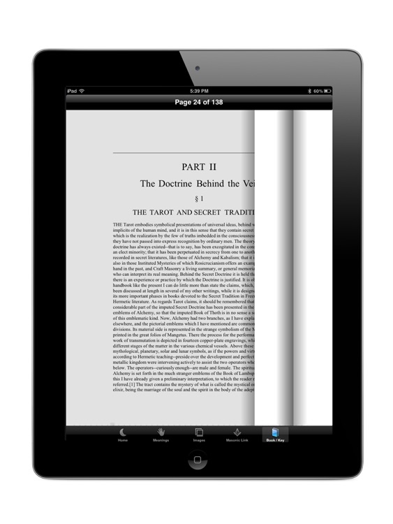 Masonic Tarot for iPad