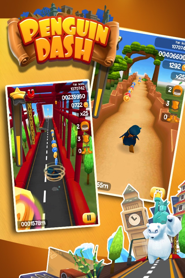 Penguin Dash screenshot 2