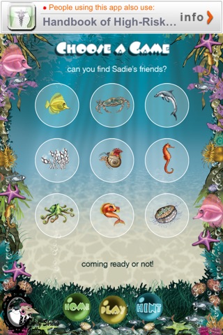 Sadies Rock Pool: Hide And Seek Lite screenshot 2