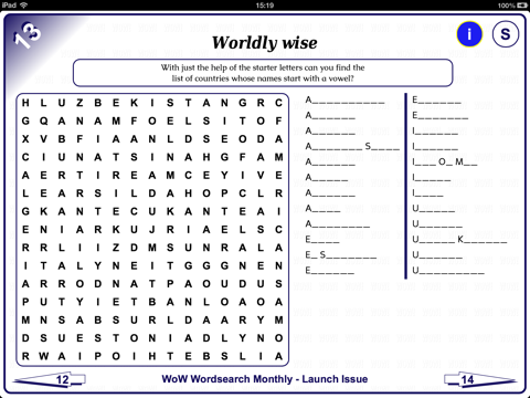 WoW Wordsearch Monthly screenshot 4