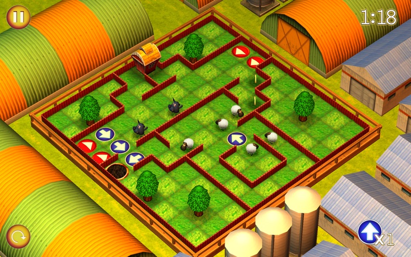 Screenshot #2 pour Running Sheep: Tiny Worlds Free