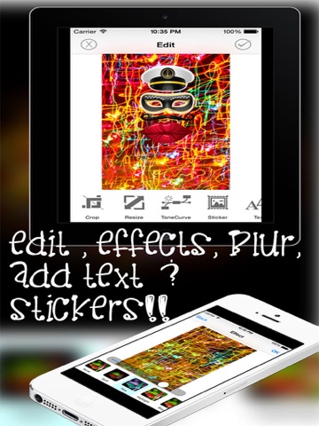 Photo Editor - Pic Collage, Captions for Instagram Hd screenshot 4