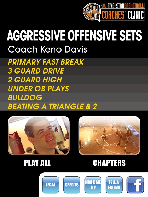 Aggressive Offensive Sets: A Playbook For A High Scoring Offense - With Coach Keno Davis - Full Court Basketball Training Instruction - XL