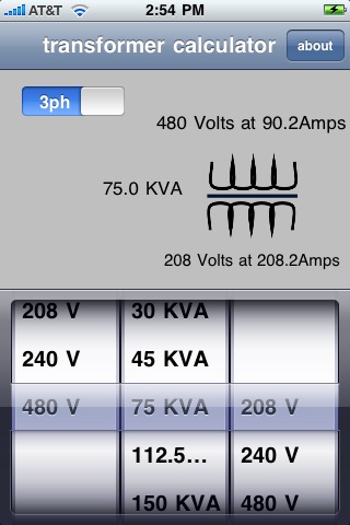 Transformer Calculator