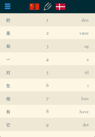 Easy Learning Chinese simplified - Translate & Learn - 60+ Languages, Quiz, frequent words lists, vocabulary screenshot 2