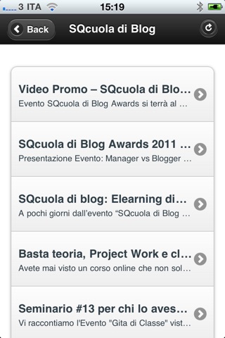 SQcuola di Blog Std screenshot 2