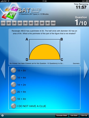 SAT Math Trainer screenshot 3