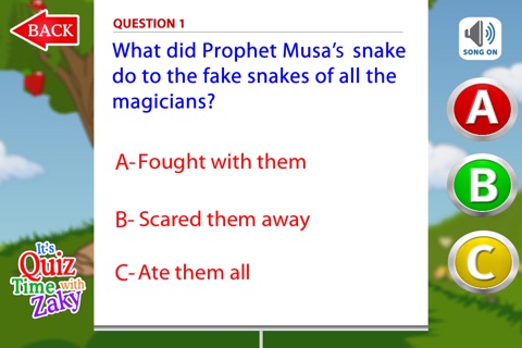 Quiztime with Zaky 1 – The Prophets screenshot 3