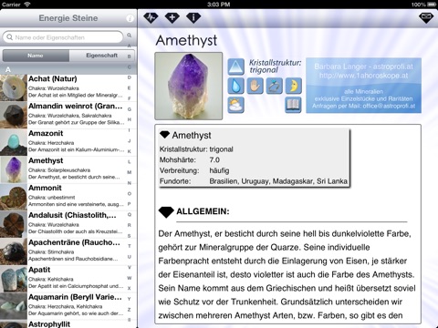 Energie Steine HD screenshot 4