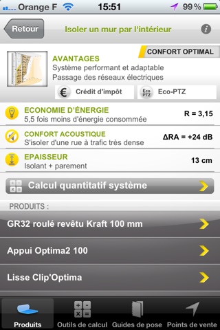 Solutions d'isolation Isover screenshot 2