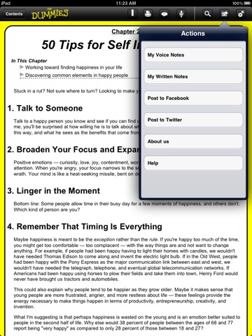 50 Ways to a Better You Guide screenshot 3