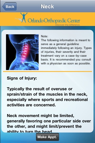 Orlando Orthopaedic screenshot 3