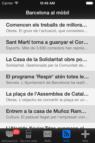 Barcelona al mòbil screenshot 4