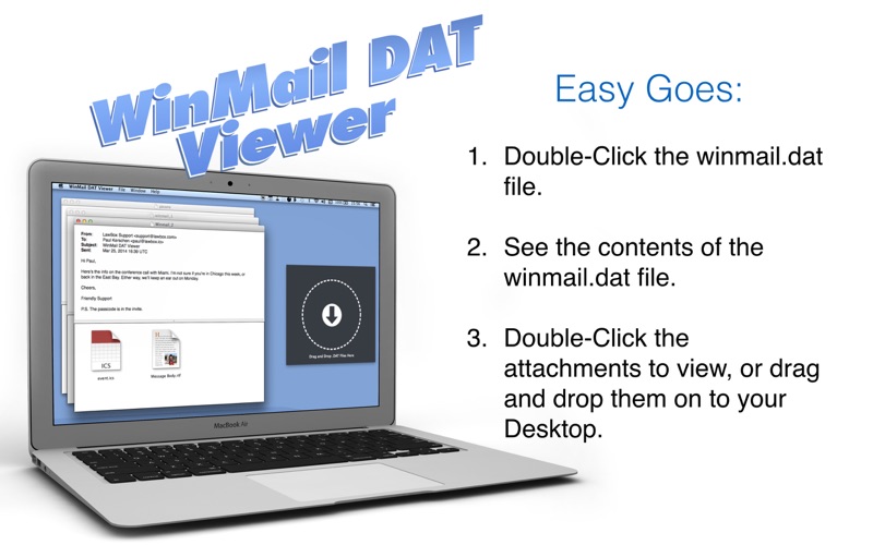 winmail dat viewer pro iphone screenshot 2