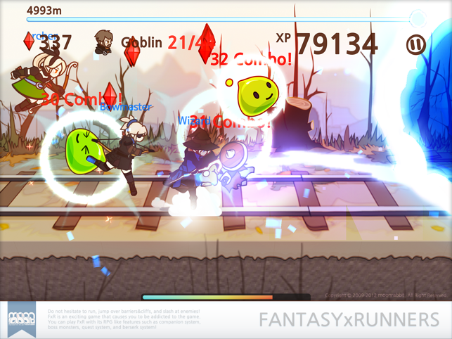 ‎FANTASYxRUNNERS Screenshot