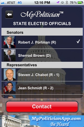 MyPolitician App screenshot 3