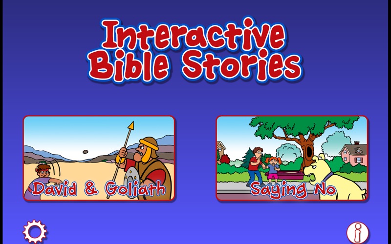 david & goliath - interactive bible stories iphone screenshot 1