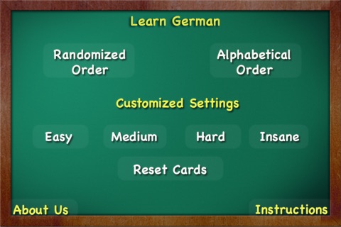 Learn German - Flash Cards screenshot 2