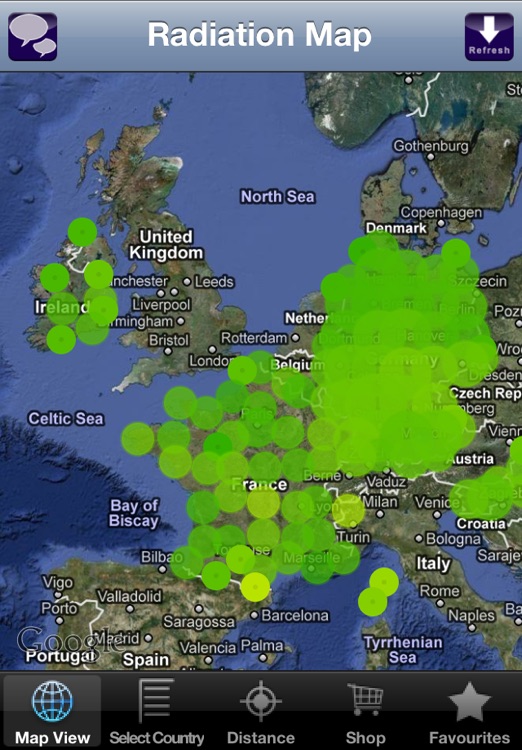 EcoData: Radiation