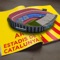 Welcome to: AR Catalonia Stadiums, the augmented reality application where you can view the best Catalan football stadiums like you've never done