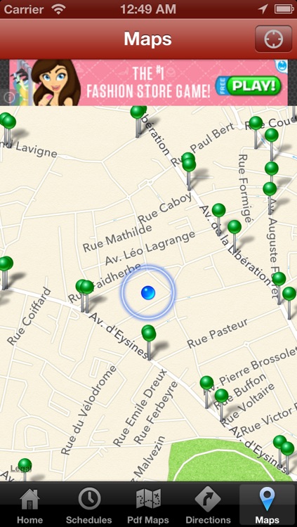 iBordeaux Tram Bus Free screenshot-4