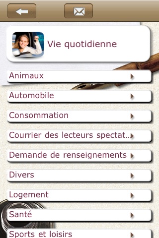 4000 Courriers, lettres et correspondances screenshot 4