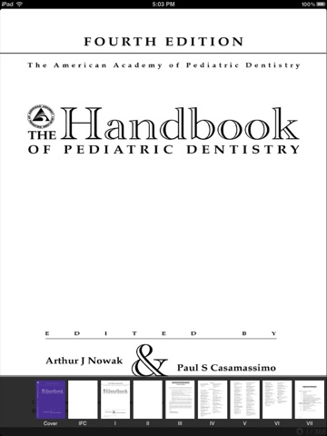 AAPD Handbook of Ped Dent 4 screenshot 3