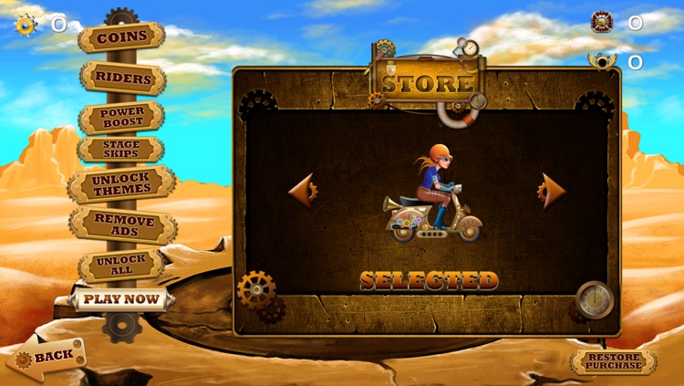 SteamPunk'd Rider : A Downhill Challenge GT Race HD Free screenshot-4