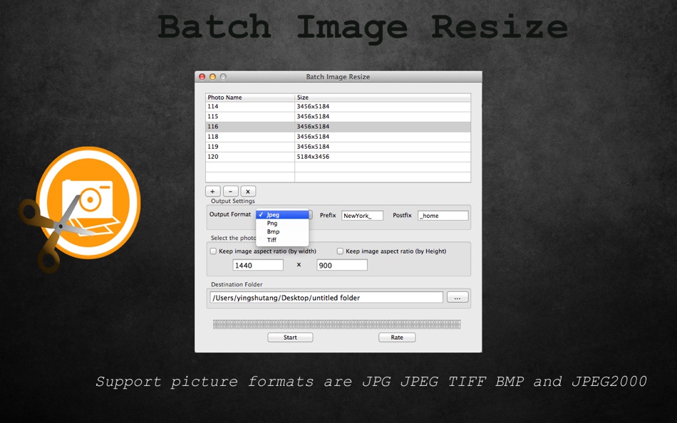 Batch Image Resize - 1.04 - (macOS)