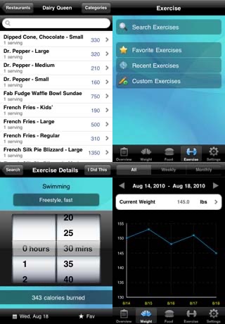 Calorie One - Calorie, Exercise & Weight Tracker screenshot-4