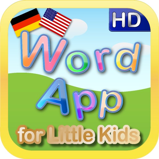 ABC 123 Word App HD - English German edition