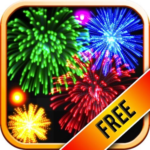 Real Fireworks Artwork Visualizer Free for iPhone and iPod Touch icon