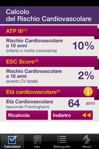 Rischio Cardiovascolare screenshot 3