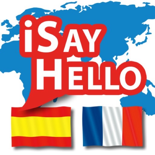 iSayHello Spanish - French icon