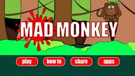 Game screenshot Mad Monkey Free - Fun Kids Games and Kid Arcade... apk