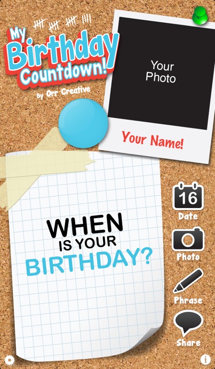 My Birthday Countdown!