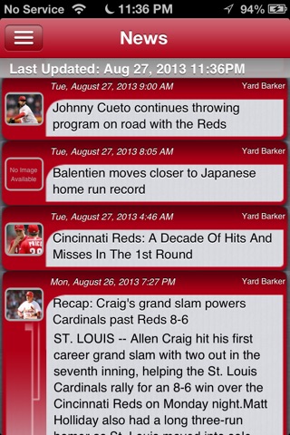 Cincinnati Baseball Live screenshot 3