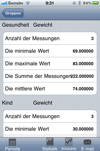 Datas screenshot 4