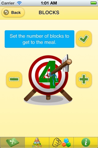 Zone Diet Calculator Blocks (LITE) screenshot 2