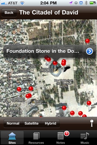 Israel Sites screenshot 3