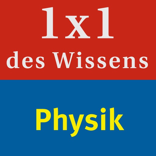 Physik – 1 x 1 des Wissens Naturwissenschaften icon