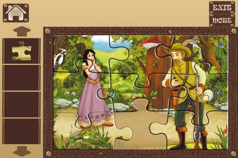 Snow White Beautiful Puzzle Game screenshot 2