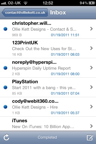 Mail Access 2007 screenshot 2