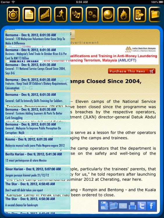 Malaysia News Feeder screenshot-3