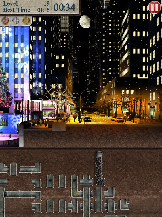 PipeRoll 3D New York Winter HD