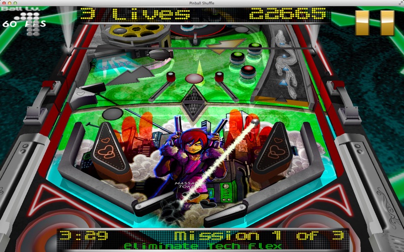 pinball shuffle lite iphone screenshot 1