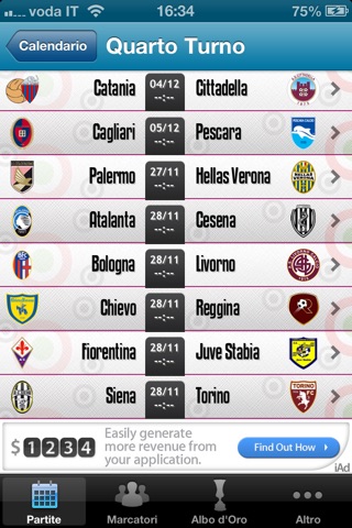 Coppa Italia Tube screenshot 4