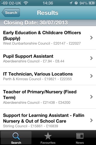 myjobscotland screenshot 3