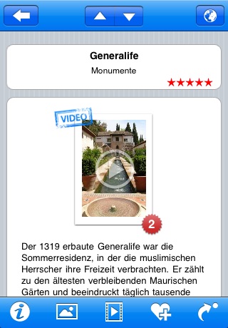 Navigaia: Granada Travelguide in German screenshot 4
